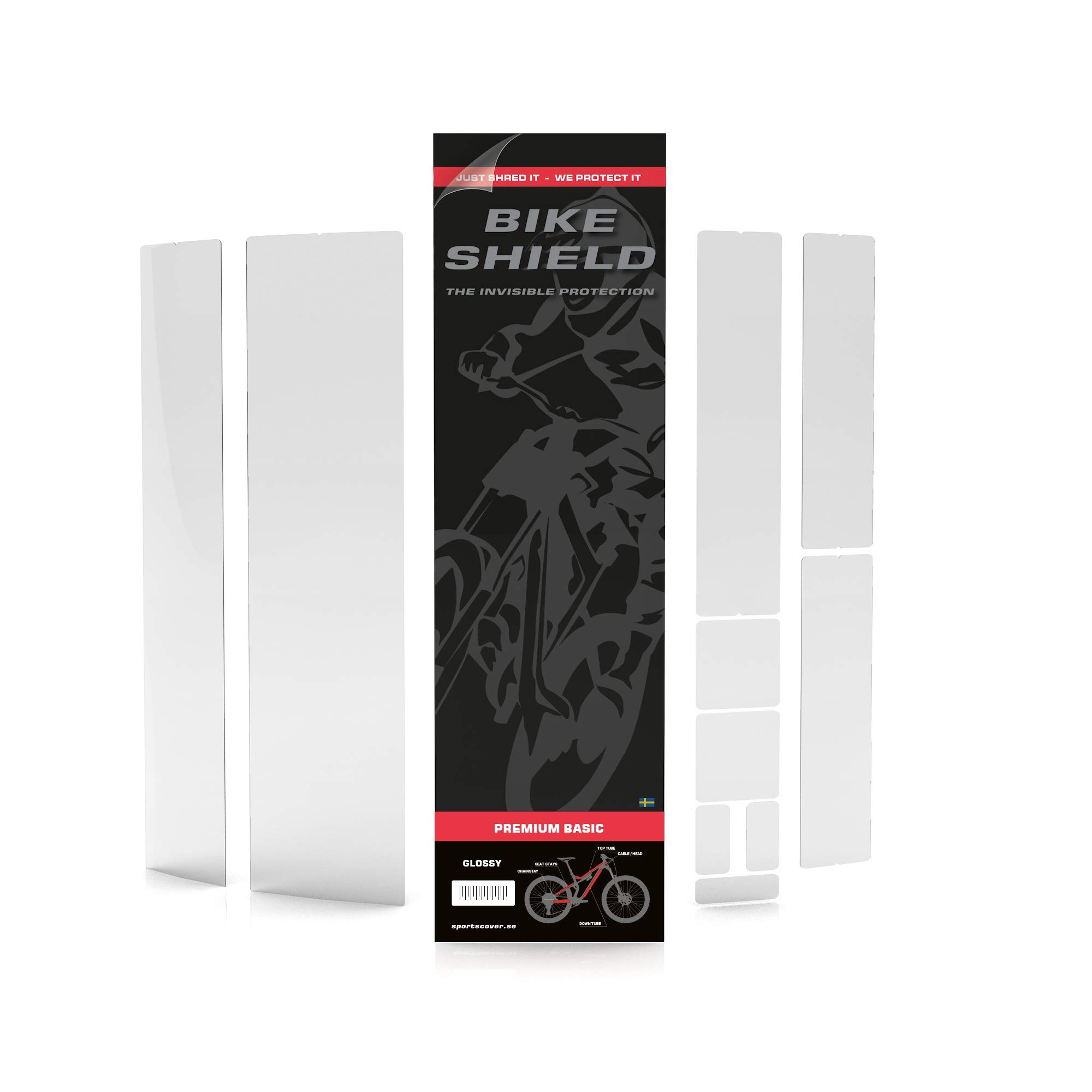 Bikeshield Premium Basic Bike Protection kit, Matte, Invisible