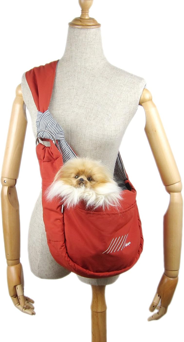 Alfie Pet - Carmel Pet Sling Carrier with Adjustable Strap