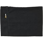 Lupa Canadian-Made Kids 2-Ply Micro Fleece Neck Warmer/Gaiter (Black)