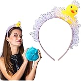 Suncalla Christmas Headband Cosplay Hair Accessory Funny Headband for Adult Christmas Costume Role Play Carnival Party