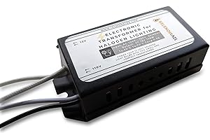 12VMONSTER 140W Low Voltage Halogen Transformer 140 Watt AC Input 120V to Output 12V Xenon Light Bulb Power Supply 12 Volt G4 MR11 MR16 Lamp Driver Ballast Spot Landscape Rail Ceiling Wiring Malibu Garden