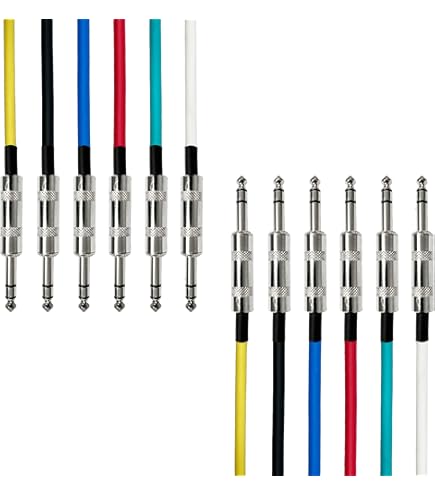 Amazon.com: Monoprice 8-Channel 1/4-Inch TRS Male to 1/4-Inch TRS