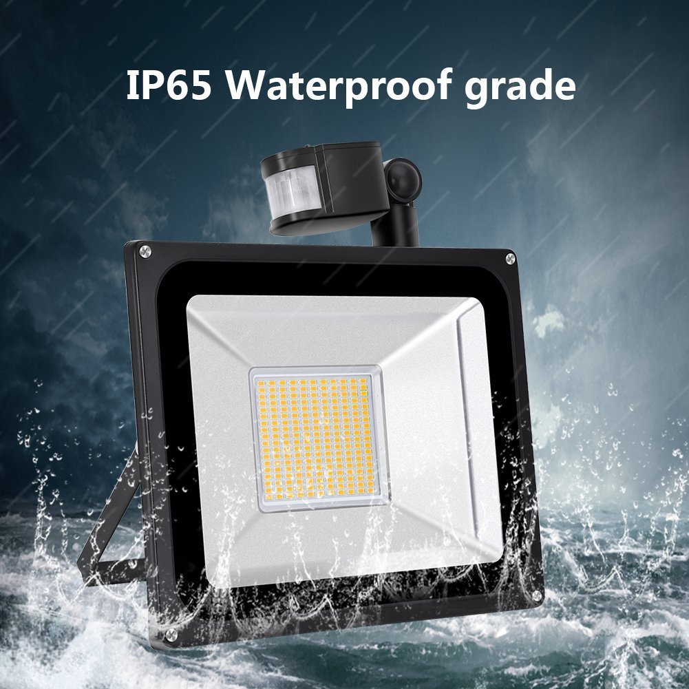 Bodega y Patio Garaje 30w Foco led exterior Proyector,Foco sensor de