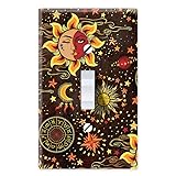 WIRESTER Single Gang Toggle Light Switch Plate/Wall