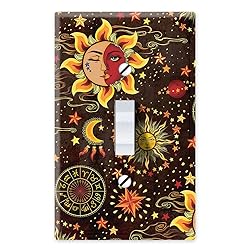 WIRESTER Single Gang Toggle Light Switch Plate/Wall