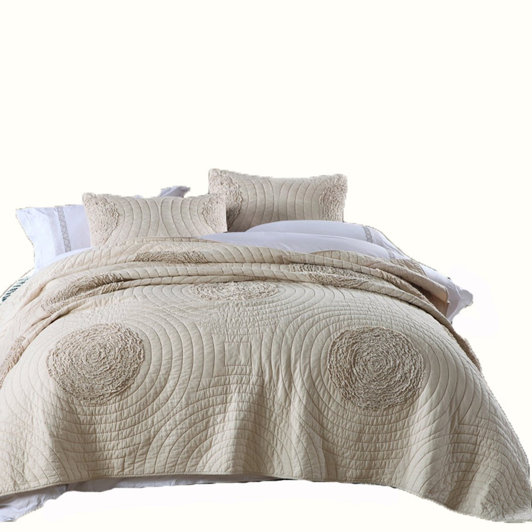 税込 タイプ1 B07cr2stbk ベッドキルトebodong 綿100 キルト ベッド