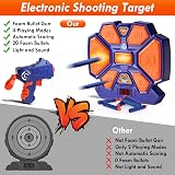 Lehoo Castle Electronic Target for Nerf Guns with 4 Modes Blue view 2
