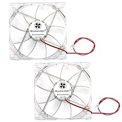 2 Pack 120mm 12cm 12025 DC Fan 12V 120 x 120 x 25