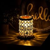 MASEN Crystal Wax Warmer Hollow Electric Candle & Wax Melt Holder view 5