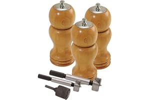 Penn State Industries PKGRIND9SS Salt Shaker & Peppermill Grinder Mechanism Combo Kit Starter Package Woodturning Project