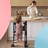 kidoola Learning Tower & Mini Desk Toddler Safe Height Adjustable view 7