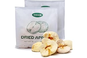 SMIMEX Premium Armenian Soft Dried Apples, 2 * 1 LB - Dehydrated Apples No Sugar Added, Healthy Snack, Vacuum Package