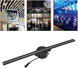AMONIDA 3D Hologram Fan WiFi Projector 224 LED 2000x224 Custom Arrangement UK view 5