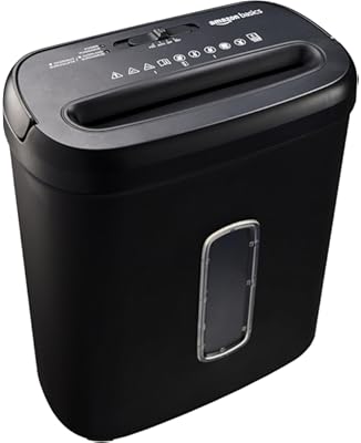 Amazon Basics 8-Sheet Cross-Cut Shredder