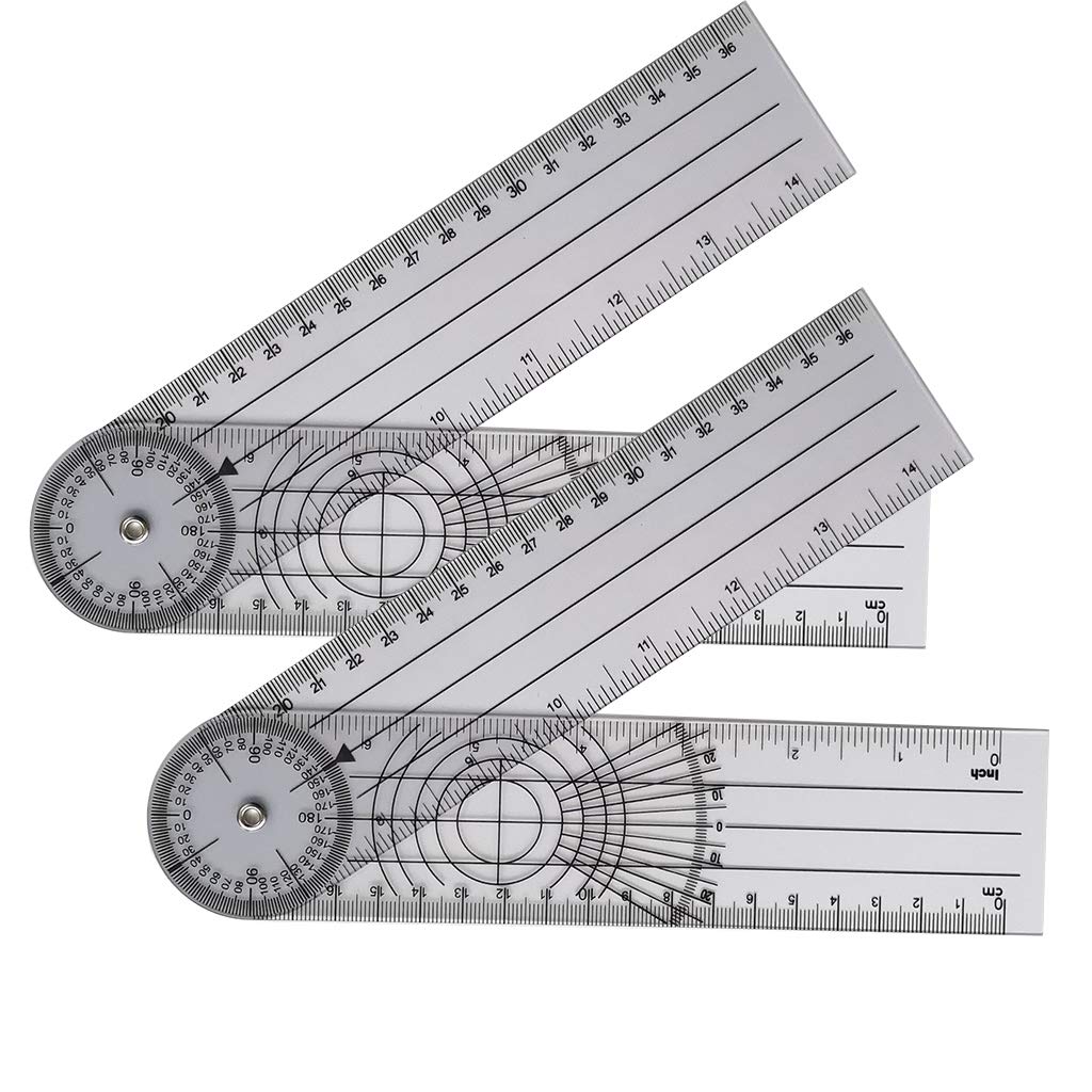 Degree 360 Orthopedics Scale Spine Medical Folding kkboyii Measurement