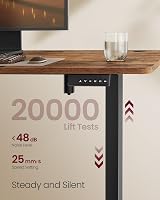 VASAGLE Electric Standing Desk 180x80 cm Height Adjustable 4 Memory view 3