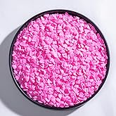 Red Heart Shapes Sprinkles Valentine Jumbo Heart Sprinkles for WEdding Cake Decorating - 3.53 oz/100g. (Pink)