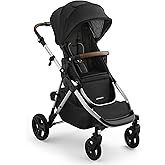 Mockingbird Single-to-Double Stroller 3.0 - Convertible Full Size Baby Stroller for 1, 2, or 3 Kids with 44 Possible configur