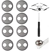 Sinyutia for DJI Mini 4 Pro Motor Protective Caps, 8pcs Drone Dust Covers Case Mounts for Mini 3 Pro Accessories