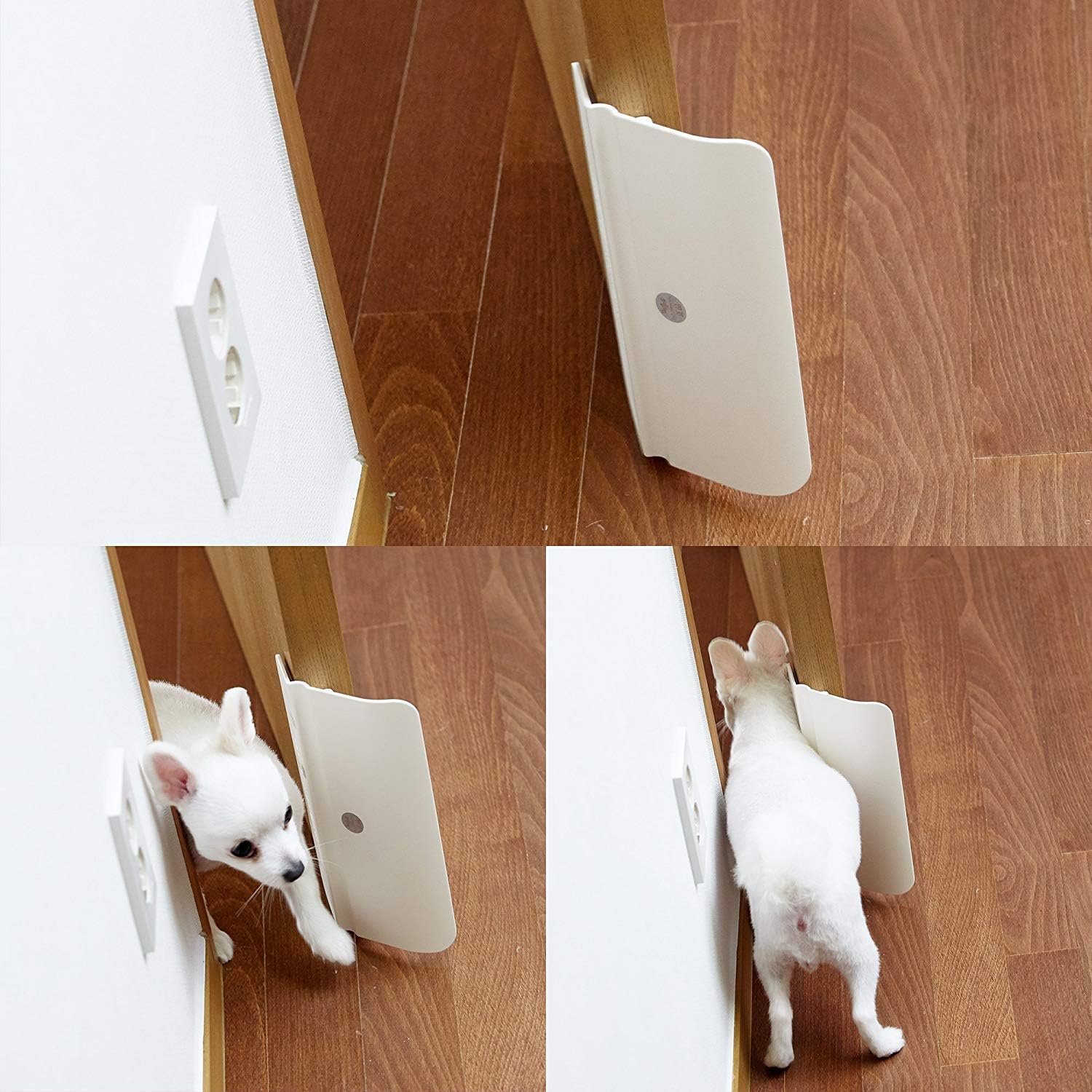 Yogipet Pet Door Semiautomatic (SelfClosing) Simple Install Gate way, Easy Door Opener for