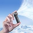 RANVOO 2025 Mini & Powerful Turbo 100 Speeds Cooling Handheld Fan Rechargeable LED Display for Outdoor Travel Portable Hand Fan, Gifts for Dad, Women & Men, Stylish, Graphite Black