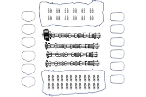 Charouse Engine Camshafts Rockers Arm Lifters Kit 3.6L V6 Pentastar 66 PCS Compatible with Dodge Charger Challenger Durango Jeep Cherokee Wrangler Chrysler 5184377AG 5184378AG 5184332AA 5184296AH