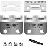 OwnLifeYF Precision Clipper Replacement Blade, Compatible with Wahl Clippers 2 Holes Adjustable Hair Home Trimmer Parts Blades, Pack of 2