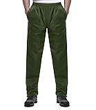 iCreek Men's Rain Pants Waterproof Over Pants