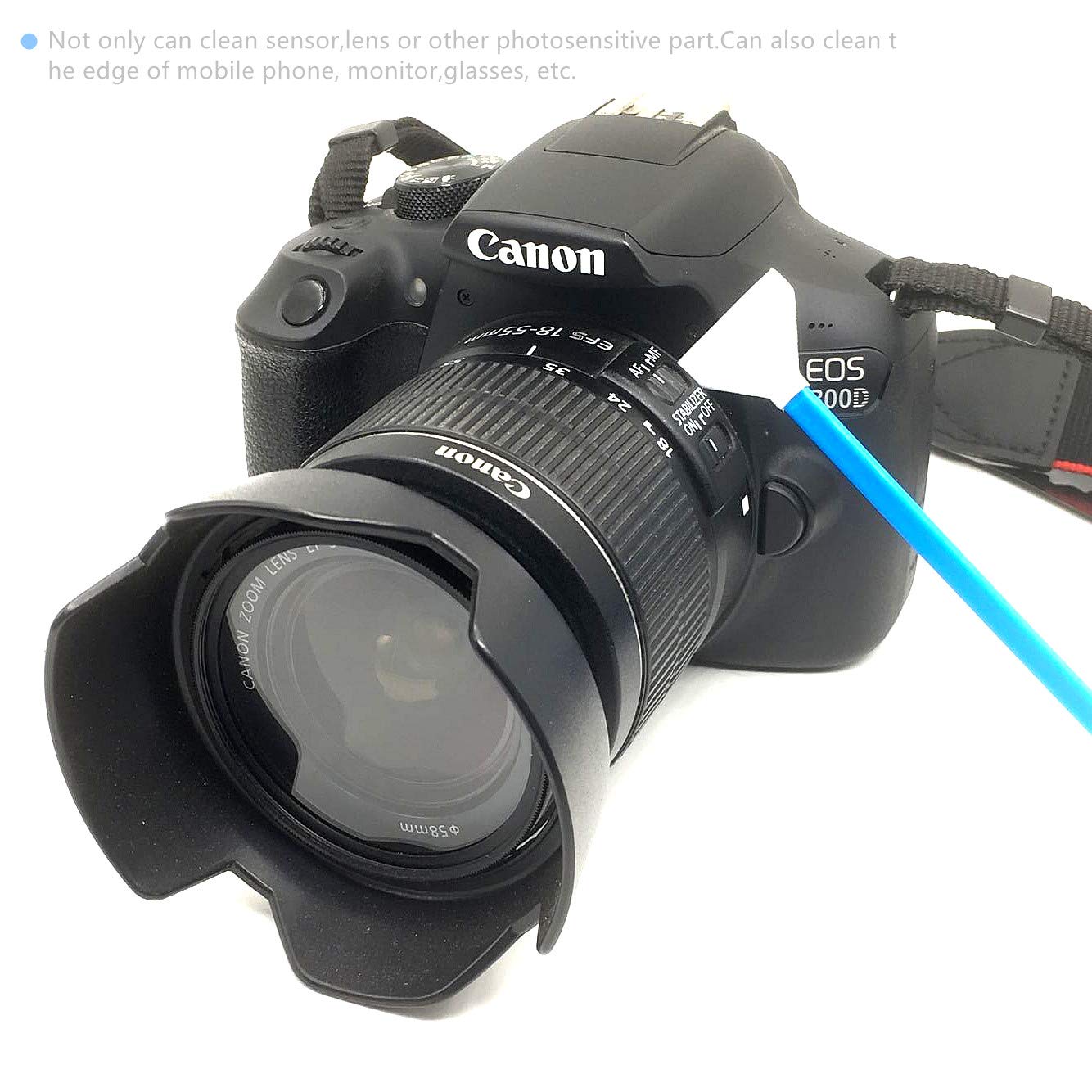 SANHOOII Kit de Limpieza de cámara Digital DSLR o SLR, Sensor de ...