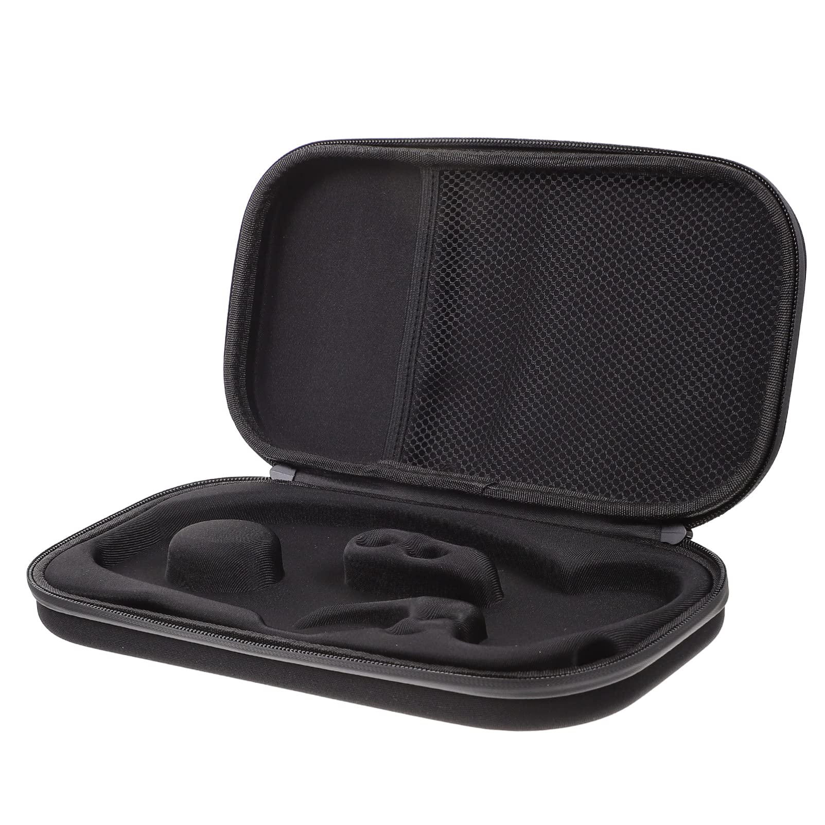 Hemoton Hard Stethoscope Case Stethoscope Case Large Stethoscope Carrying Case with ID Slot Includes Mesh Pocket for Nurse Accessories (Black) Stethoscopes Case