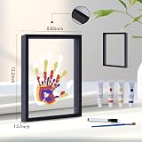 CHERRY CHEERS Family Handprint Kit Wooden Frame Non-Toxic Paints view 4