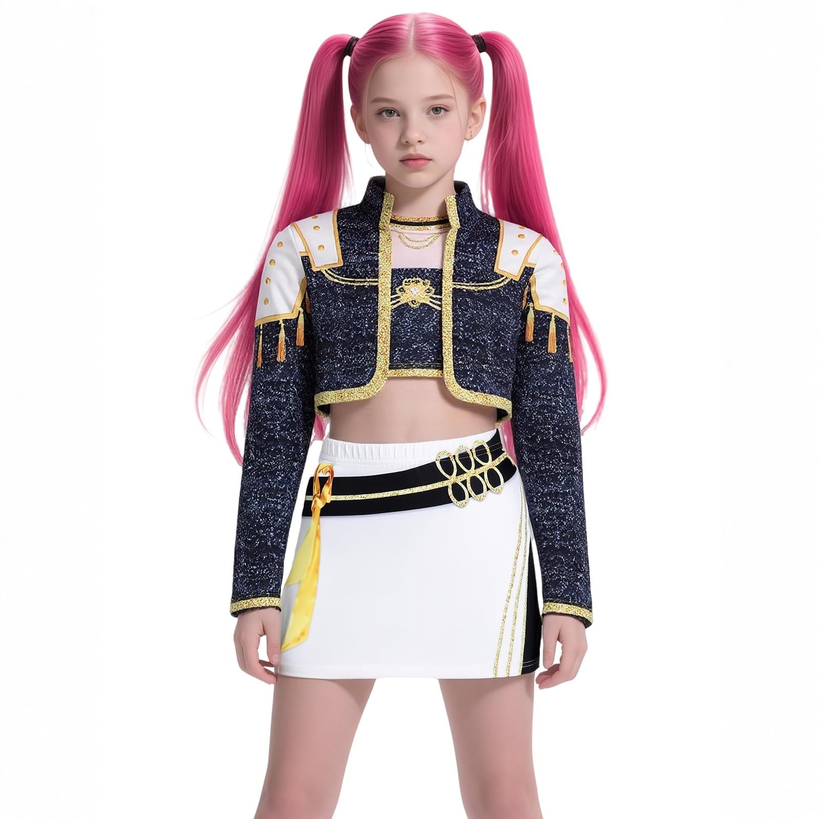 Demon Costume Rumi Mira and Zoey Anime Cosplay for