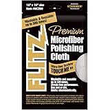 Flitz MC200 Thick 'n Thirsty 16" x 16" Silver Microfiber Polishing Cloth