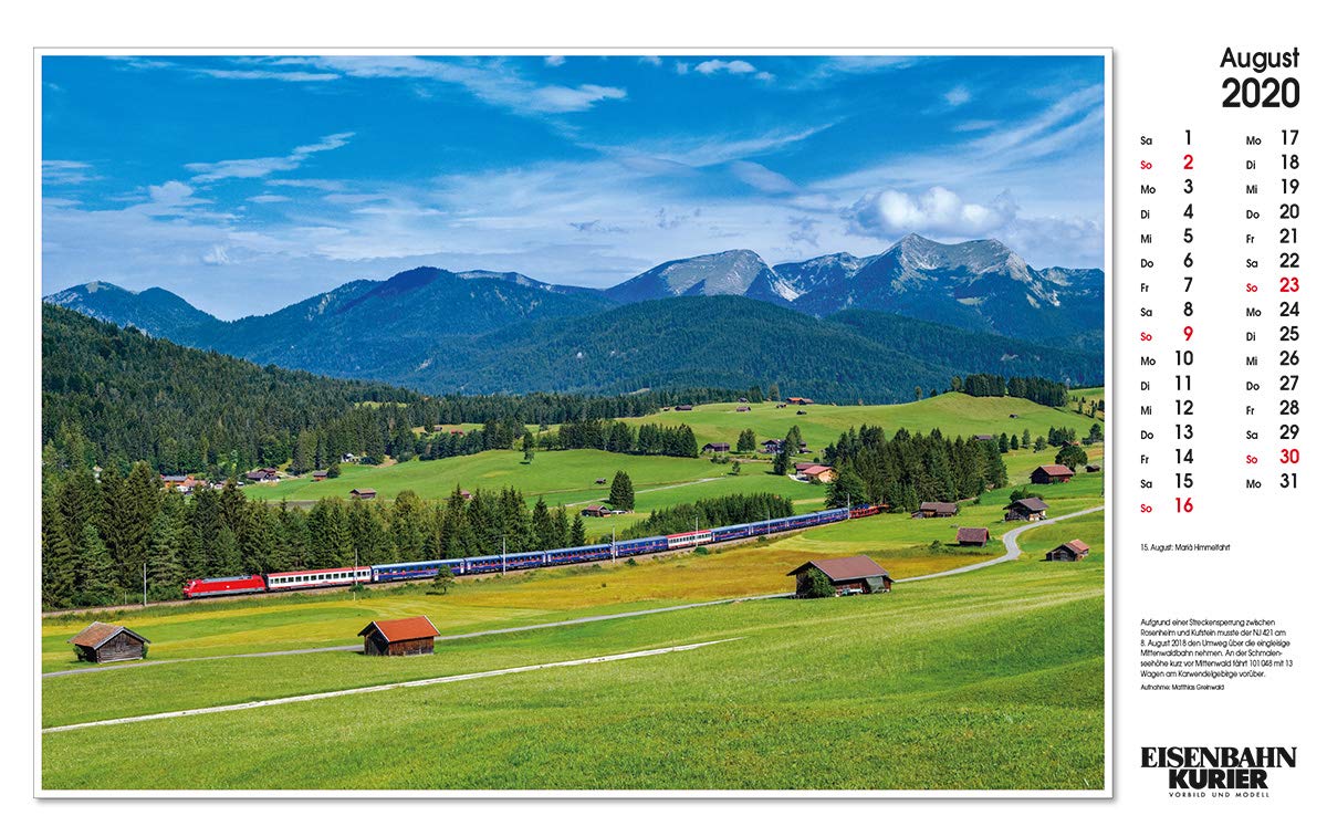 Alpenbahnen 2020 Amazon De Bucher