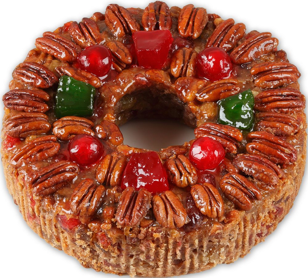 Assumption Abbey Fruit Cake in Traditional Tin, 2 lbs