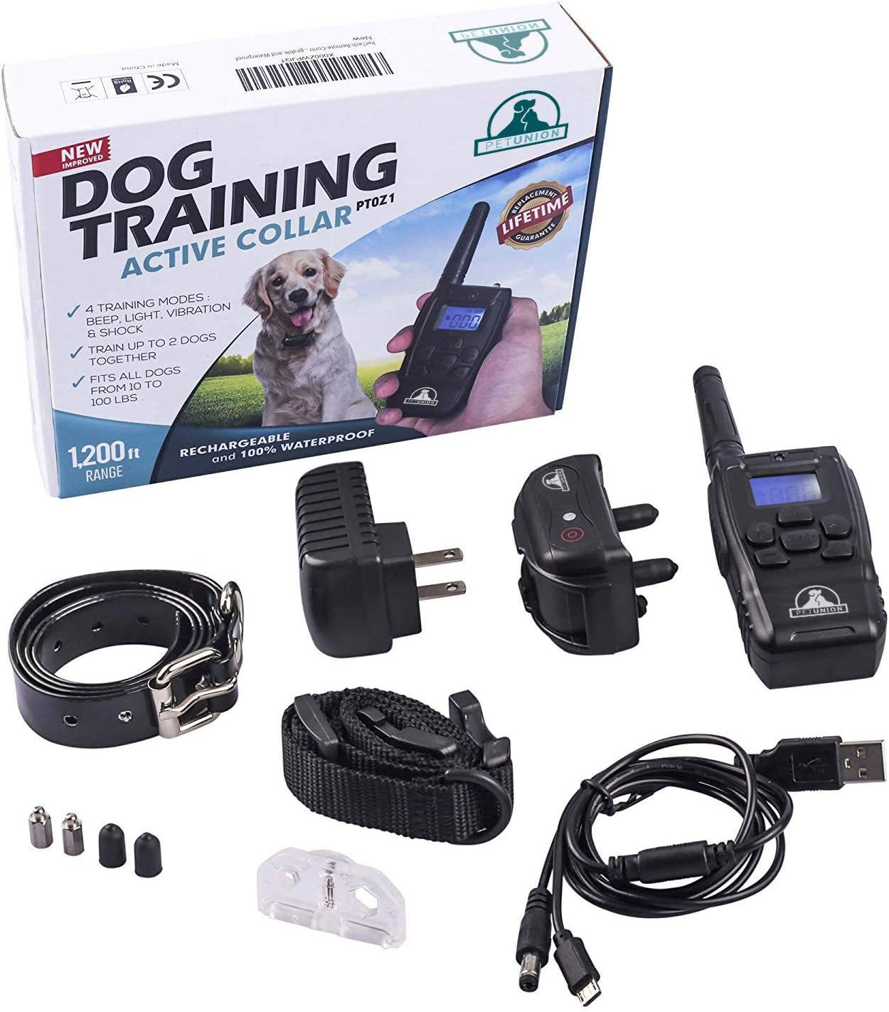 pet tech dog training active collar