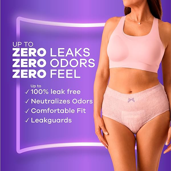 ALWAYS DISCREET ADULT INCONTINENCE & POSTPARTUM UNDERWEAR FOR WOMEN, CLASSIC CUT, SIZE X-LARGE, MAXIMUM ABSORBENCY, DISPOSABLE, 15 COUNT (PACK OF 1) (PACKAGING MAY VARY)