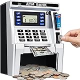 ATM Piggy Bank for Kids, ATM Machine for Real Money