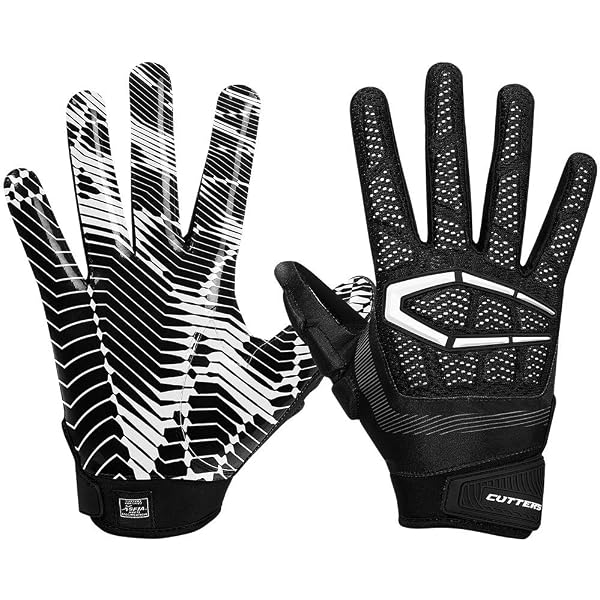 cutters padded receiver gloves