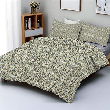 Juego de funda nórdica, diseño de flora, diseño de estilo barroco de