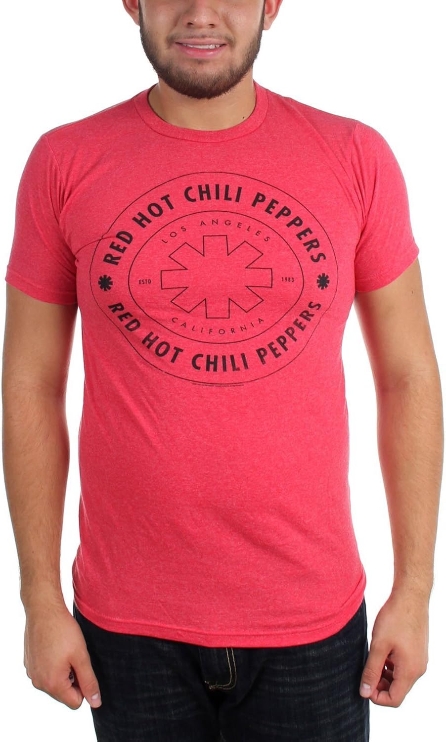 Red Hot Chilli Peppers Mens Wheel Outline TShirt, XX