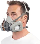 3M 6002C Spray Paint Half-Mask Respirator A2P2 Organic Gas Dust Protection view 2