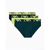 Emporio Armani mens Men's Bold Monogram 3-pack Brief