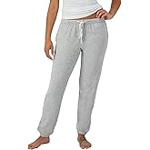 Hanes Womens Originals French Terry Joggers, Lightweight Lounge Pants for Women, Comfywear Loungewear, 28"