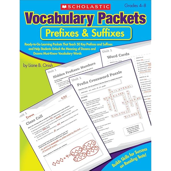Amazon.com: The Learning Works: Prefixes and Suffixes, Grades 4-8