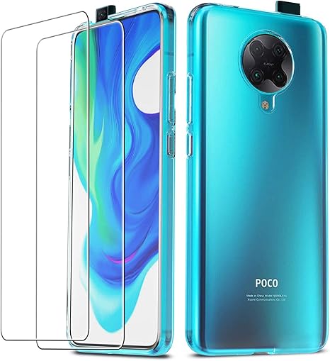 Qhohq Hulle Fur Xiaomi Poco F2 Pro Mit 2 Stuck Amazon De Elektronik