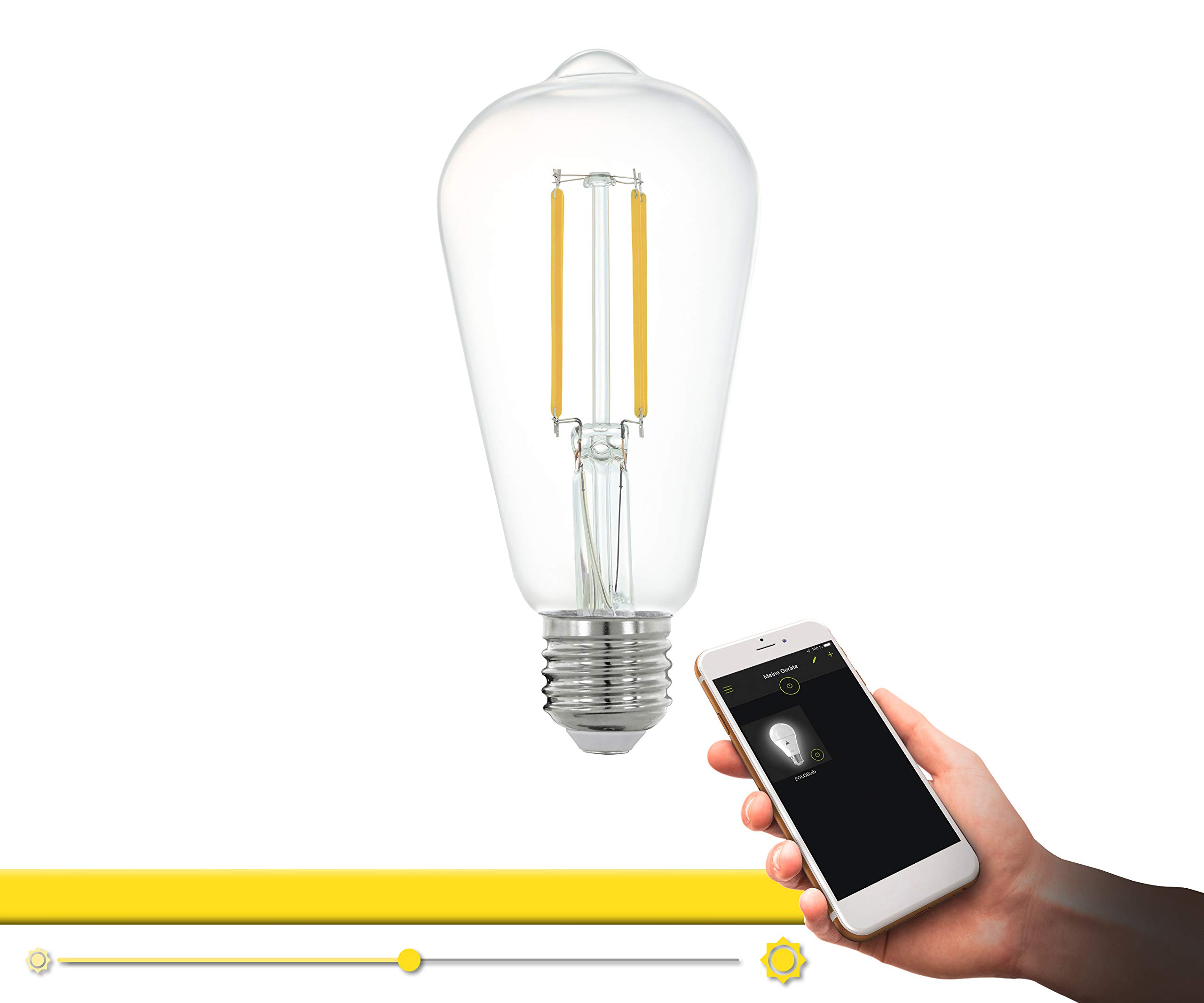 Eglo Connect Light Bulb, 6 W, Clear
