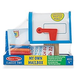 Melissa & Doug My Own Wooden Mailbox Activity Set