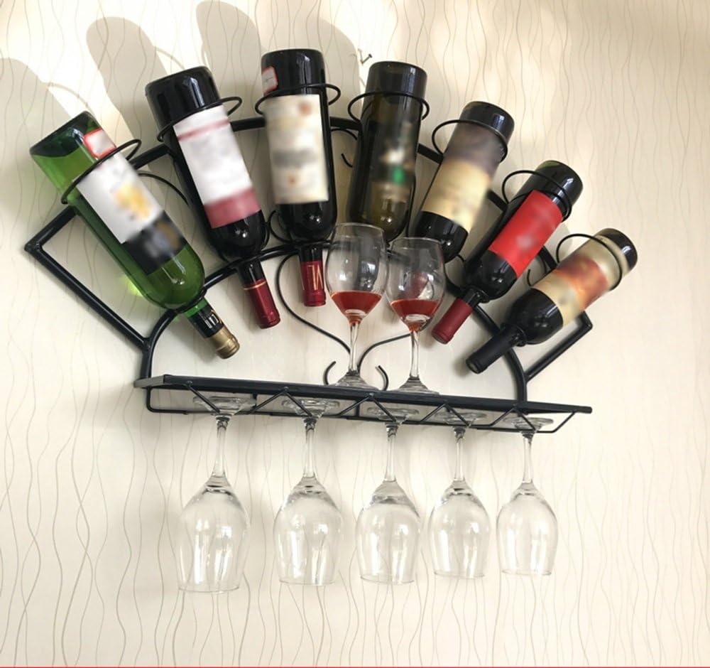 LXYFMS Estante para Vinos Estante para Vinos Montado En La Pared