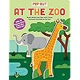 Pop Out at the Zoo: Read, Build, and Play with these Fantastic Animals at the Zoo (Pop Out Books, 4)
